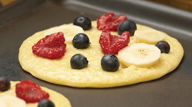 Mixed Fruit Pancakes