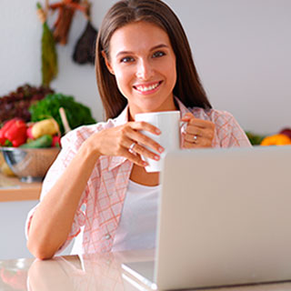 Woman Online Shopping